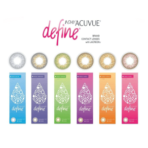 1-Day Define Fresh Color Contact Lenses -30 pack