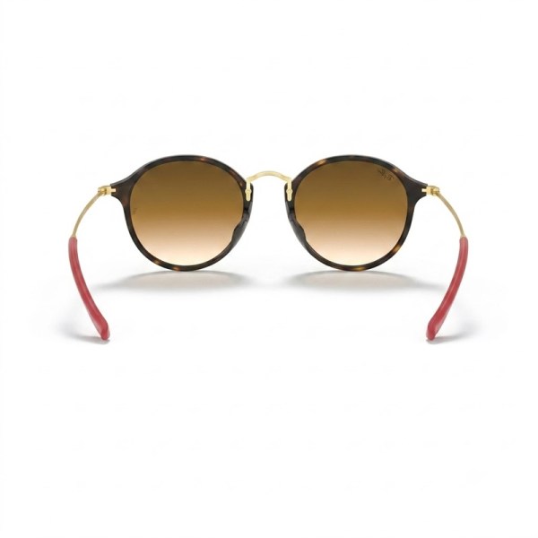 Ray-Ban RB2447MF Round Fleck Scuderia Ferrari Collection F61351 sunglasses, rear view
