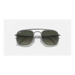 Ray-Ban RB3648M Marshal II Irregular Metal Sunglasses