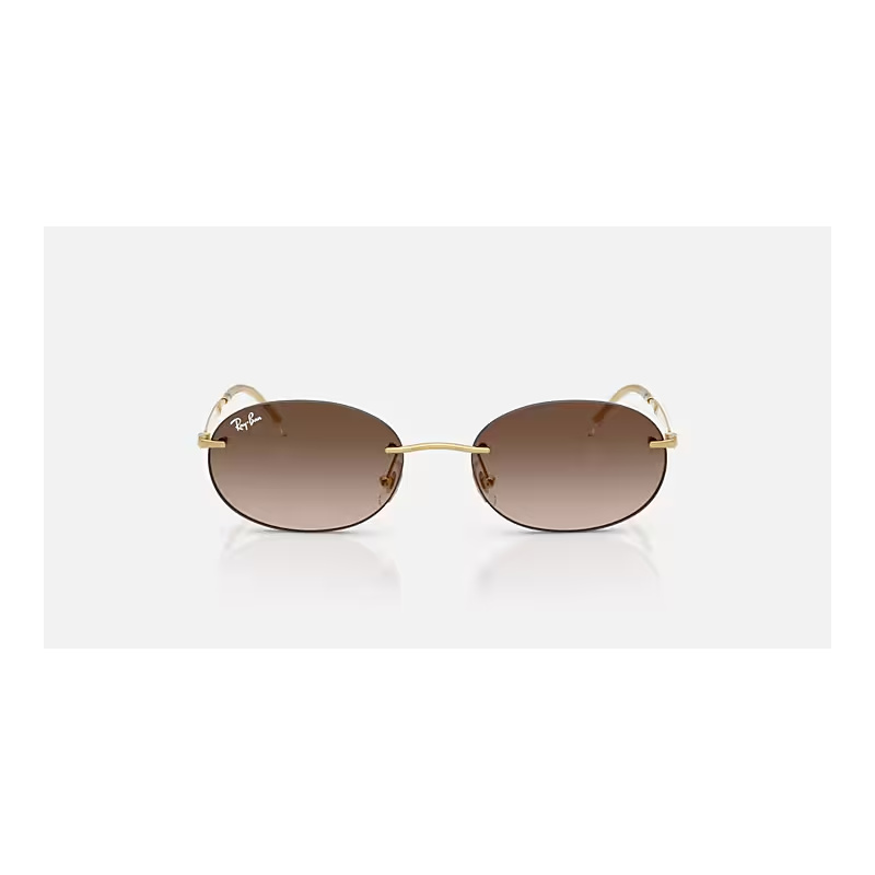 Ray-Ban RB3767 Oval Metal Sunglasses